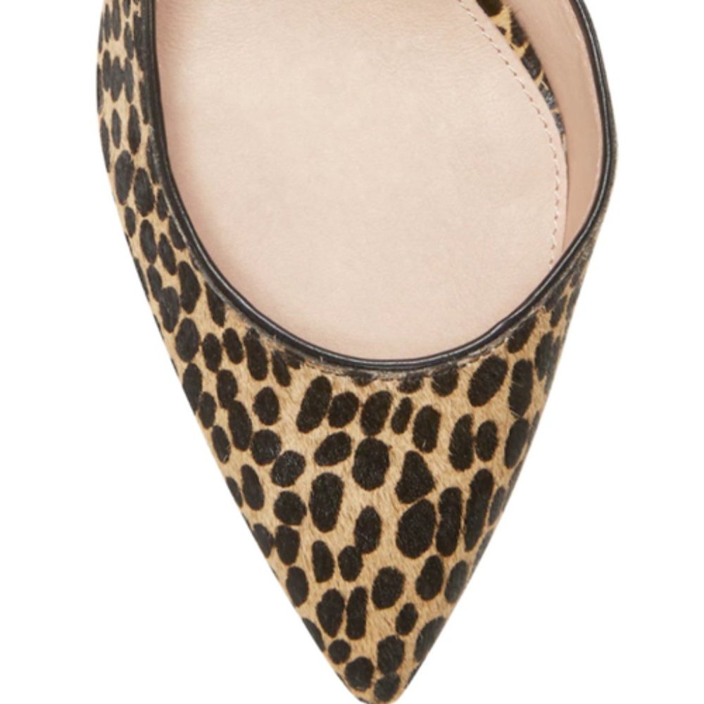 NIB LOUISE ET CIE Puss Print Flare Heel Pump Sz.6 - Picture 8 of 8